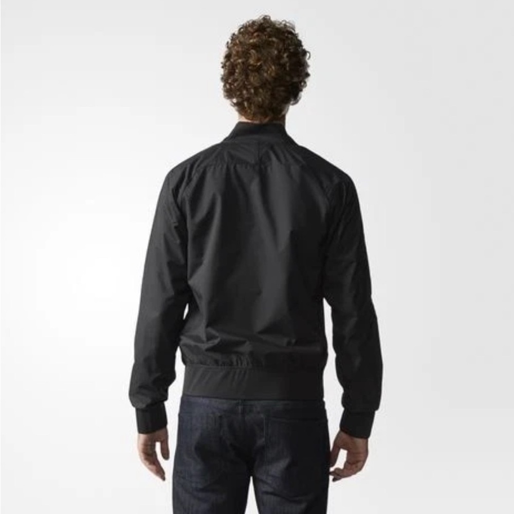 Adidas Originals Men's Superstar bomber Runner Jacket black, Rare - Picture 3 of 8